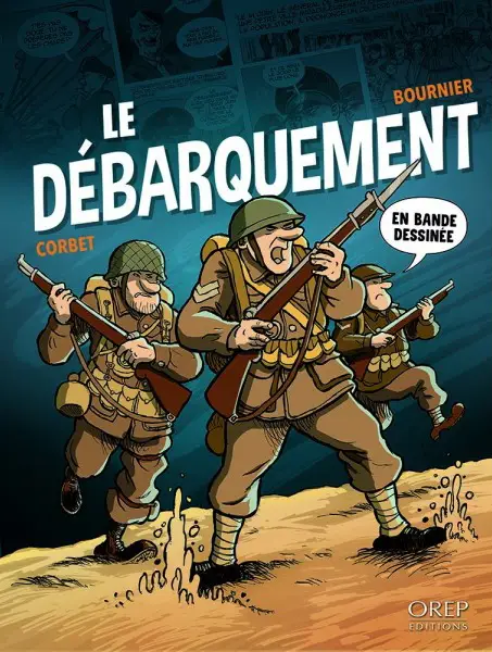 Le Débarquement en bande-dessinée.