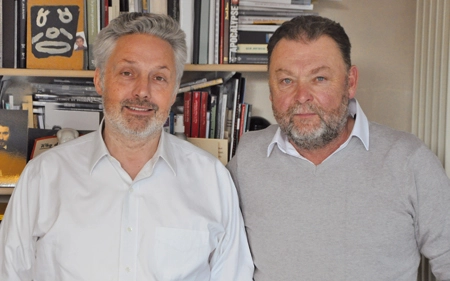 >Stéphane Grimald et Laurent Corbin