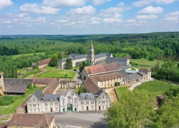 L’abbaye Notre-Dame de la Trappe. (Photo Rodolphe Corbin © Patrimoine Normand)