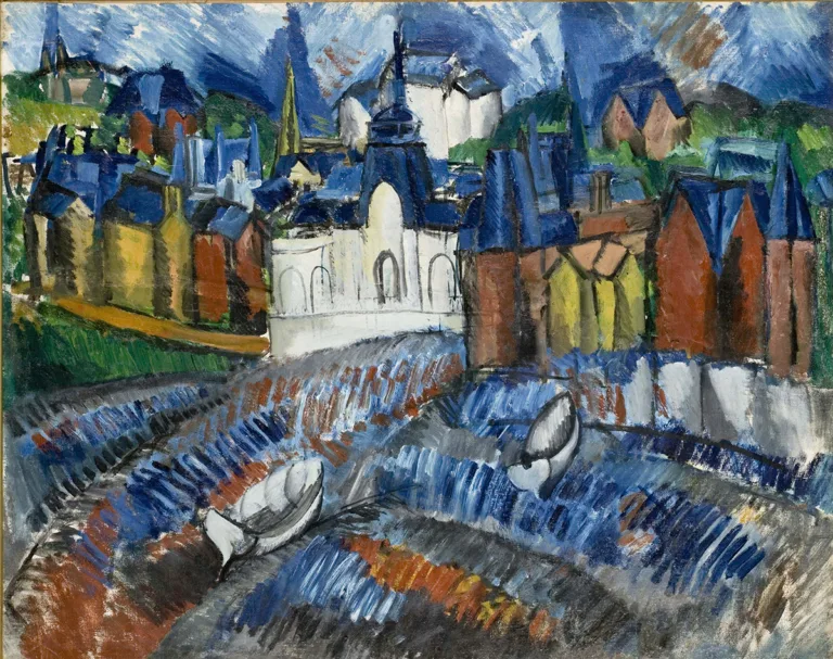 Raoul Dufy, Le Casino Marie-Christine au Havre, 1910, huile sur toile, 65,5 x 81,5 cm. (Le Havre, musée d'Art moderne André-Malraux © Florian Kleinefenn)