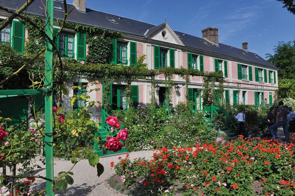 La maison du Clos normand à Giverny. (Photo Rodolphe Corbin © Patrimoine Normand)