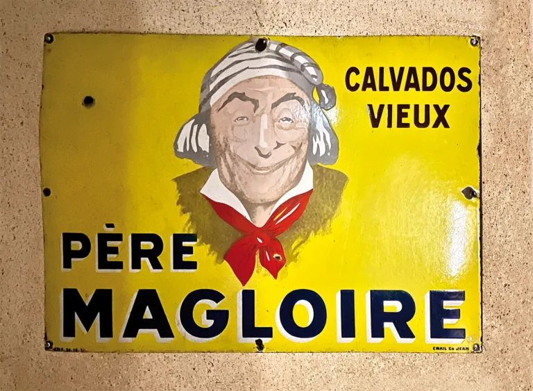 Pionnier de la réclame, un Père Magloire qui ne vieillit pas ! (© Jean-Luc Péchinot)