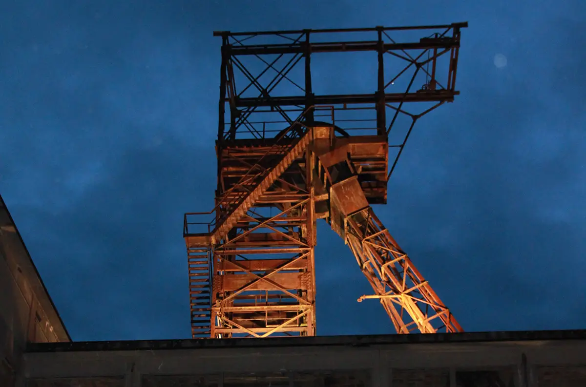Le chevalement de Saint-Clair-de-Halouze