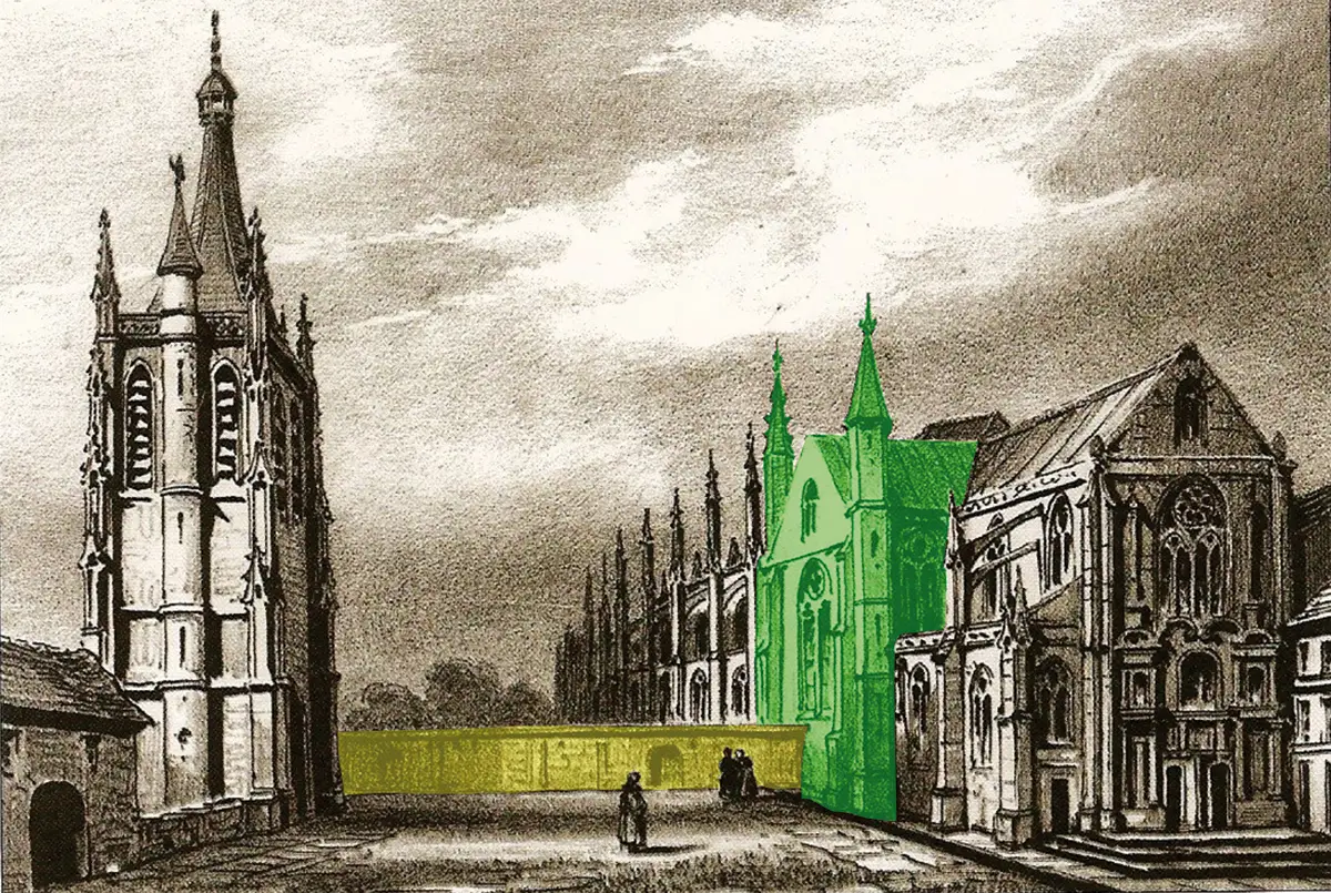 Abbaye du Bec-Hellouin – Nouvelles découvertes de fortifications de la guerre de Cent Ans