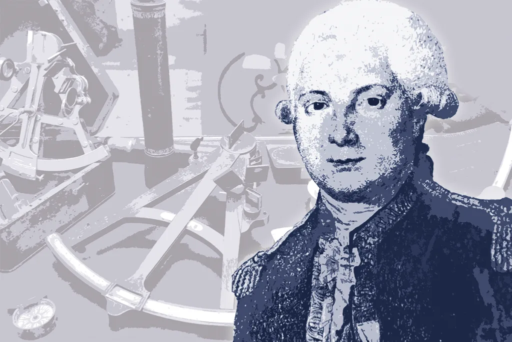 Liberge de Granchain, issu d’une famille de marins, a opté très jeune pour une carrière dans la Marine. (Document Ville de Bernay © VM)