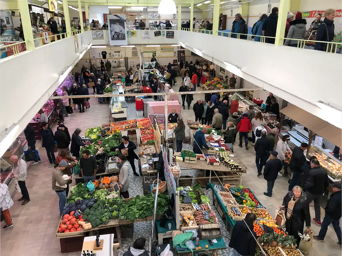 Granville – Le marché couvert