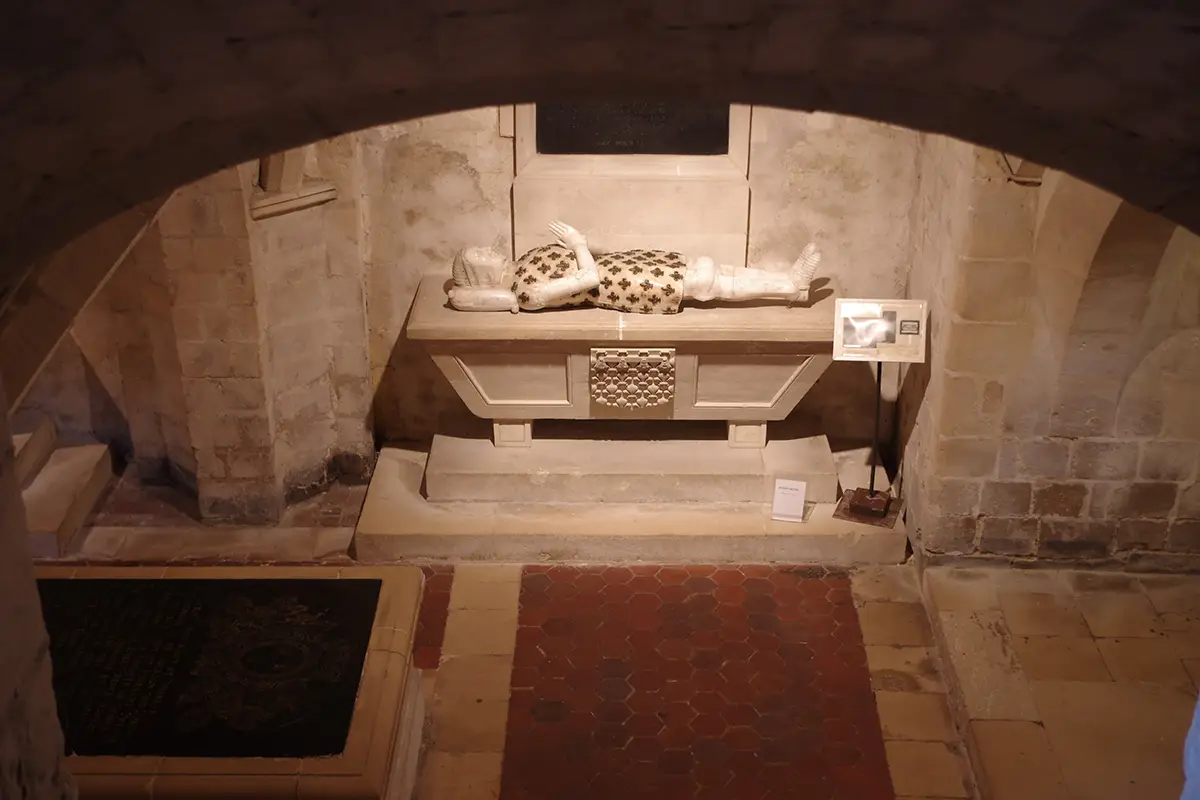 Les gisants de la collégiale d’Eu