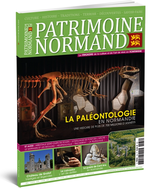 Couverture du magazine Patrimoine Normand n°136