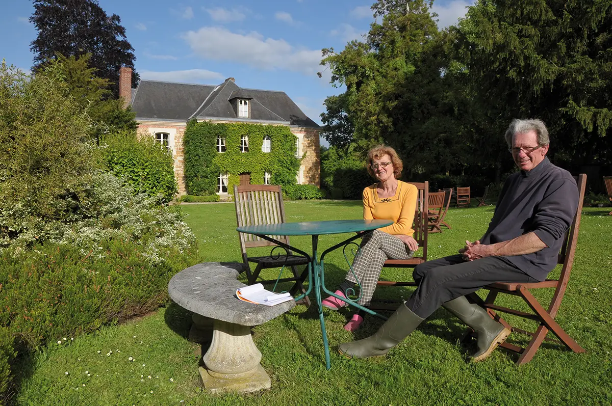 Prieuré Saint-Michel de Crouttes – Le jardin post-monastique
