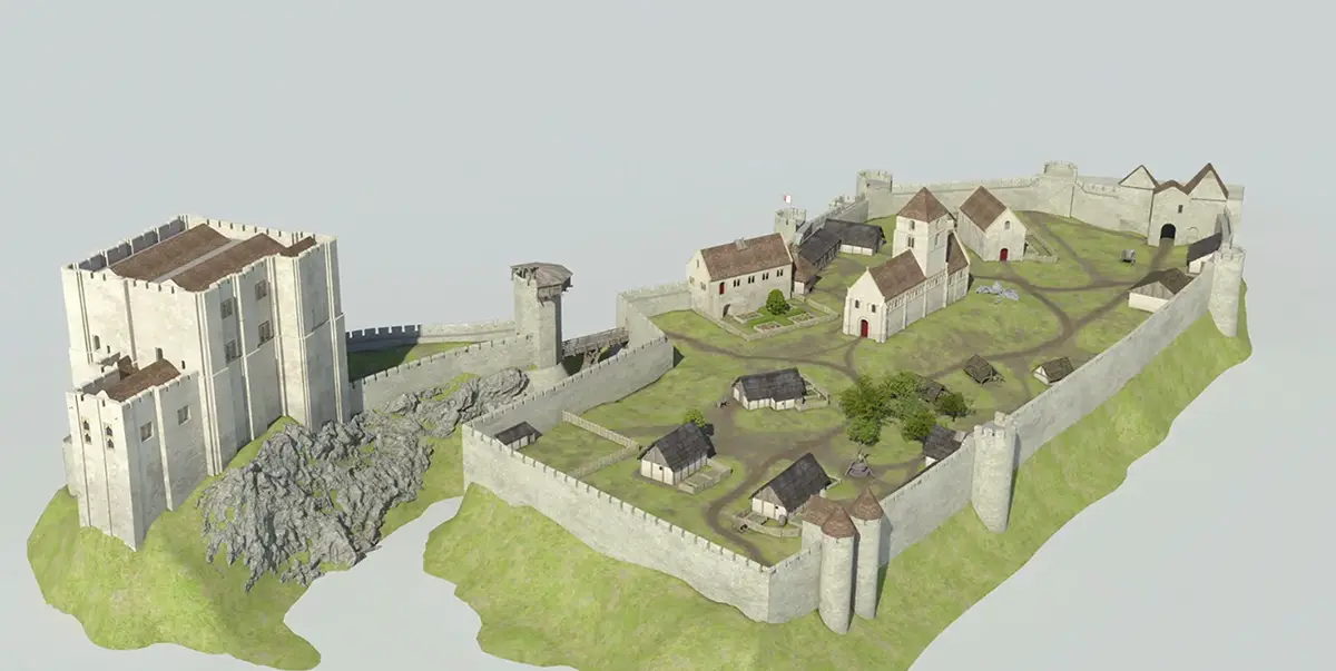 Voyage au château de Falaise, au temps de Guillaume le Conquérant