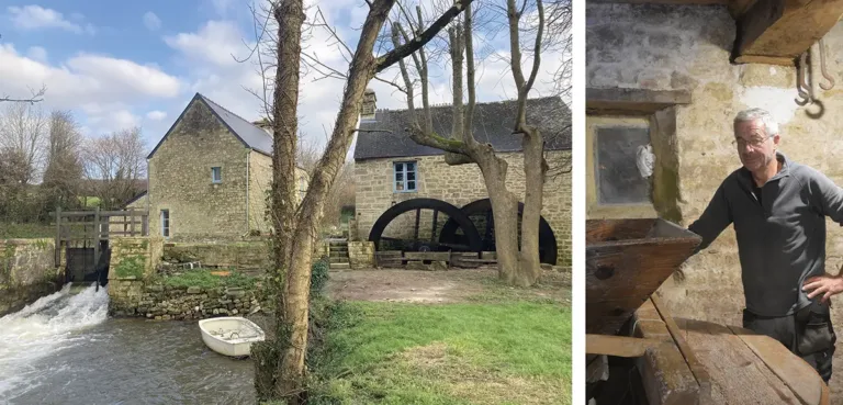 Le moulin de la Ville à Négreville