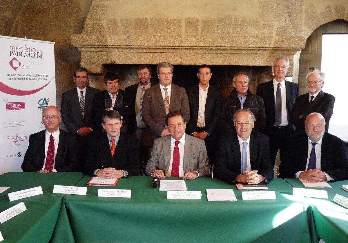 Le 10e club de mécènes de la Fondation du patrimoine est bas-normand !