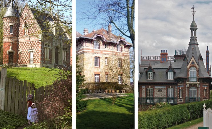 Curieuses villas de la Côte d&rsquo;Albâtre