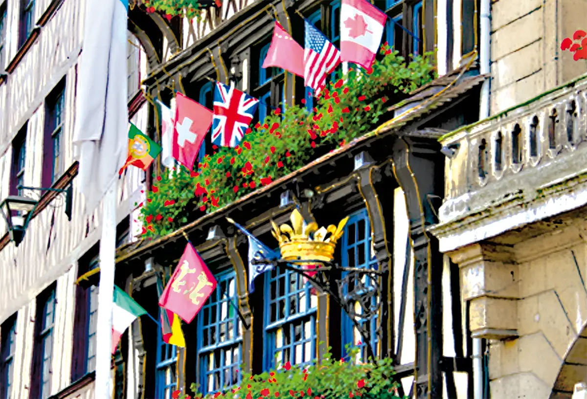 Rouen – La Couronne : « plus vieille auberge de France »