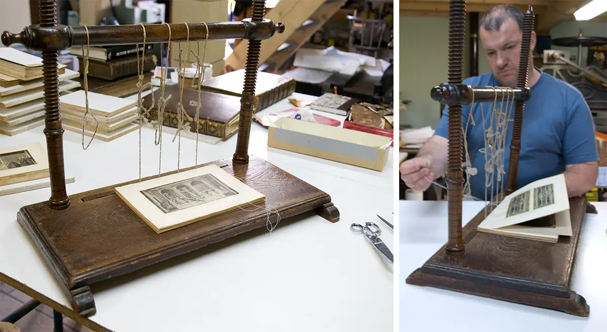 Relieur et restaurateur de livres anciens