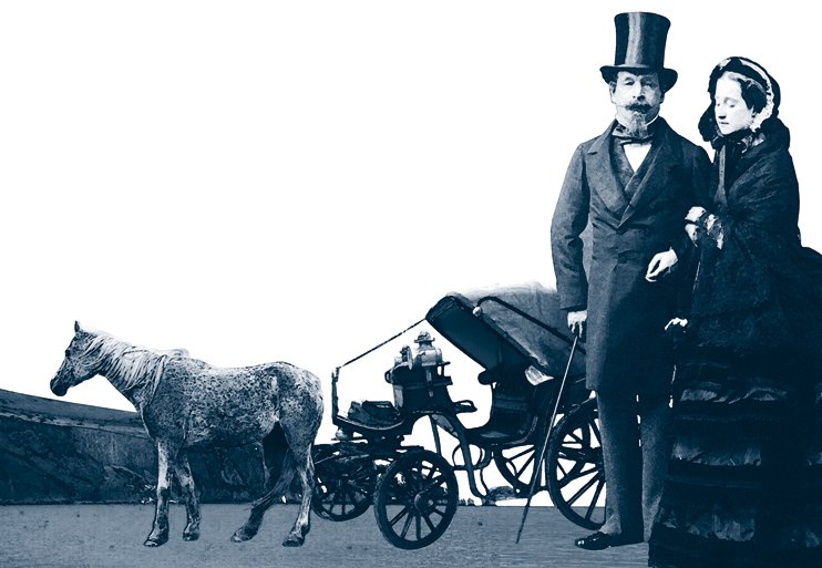 L&rsquo;impératrice Eugénie en exil – Sur les routes de Normandie