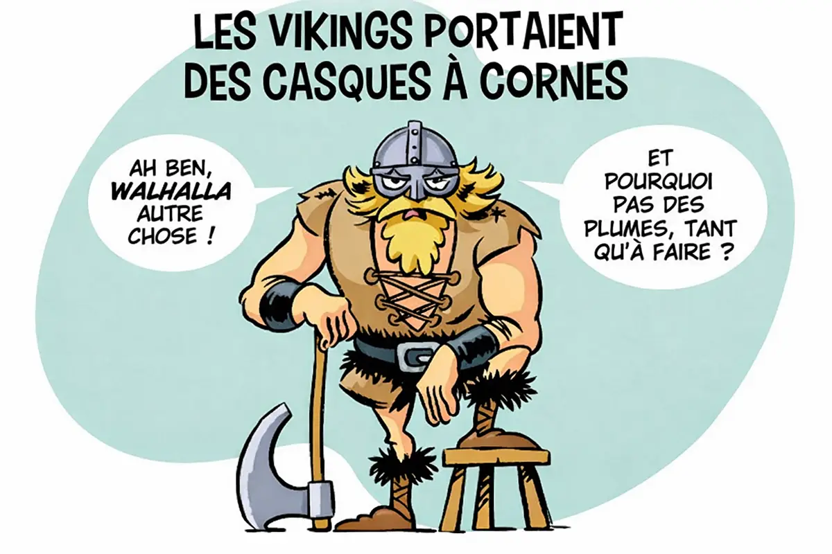 Les Vikings ne portaient pas des casques à cornes !