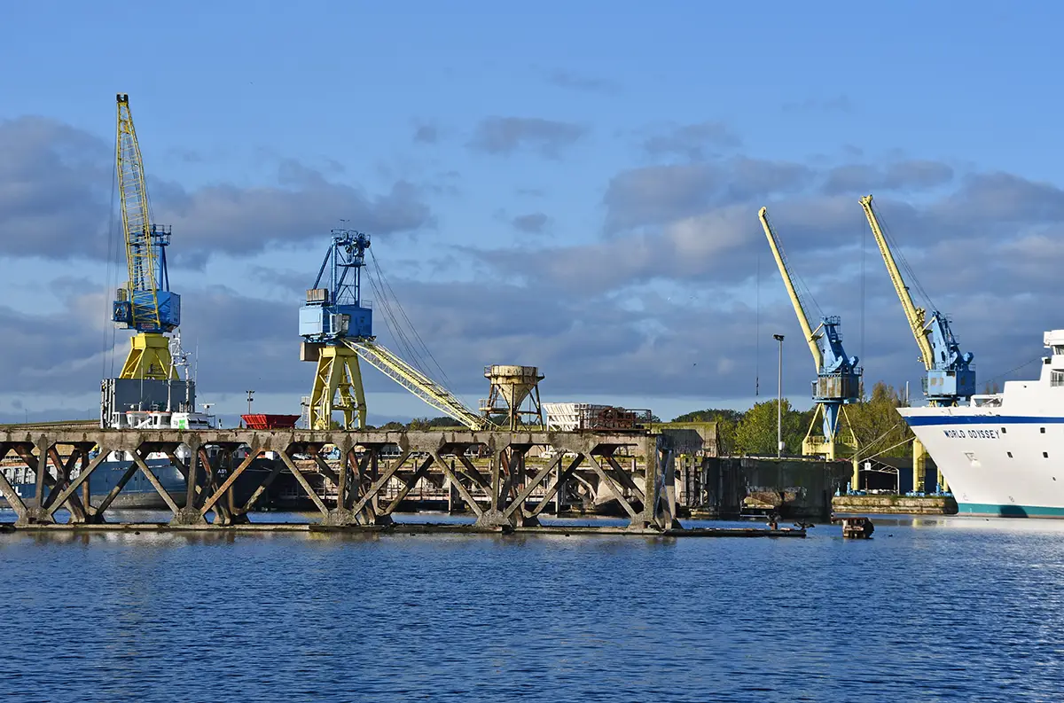 Le port de commerce de Caen aux XIXe et XXe siècles