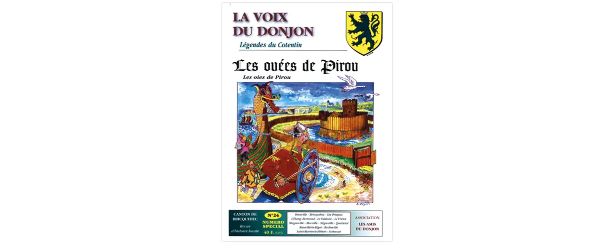 La revue La Voix du Donjon n° 24, printemps 2000. Légendes du Cotentin – Les ouées de Pirou. (DR)