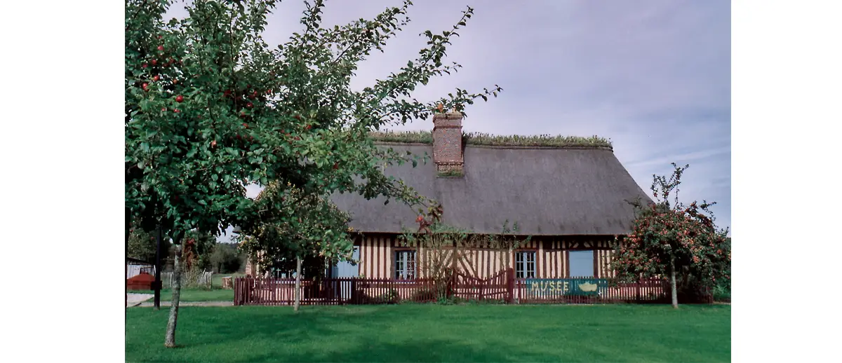 La maison du sabot à La Haye-de-Routot.