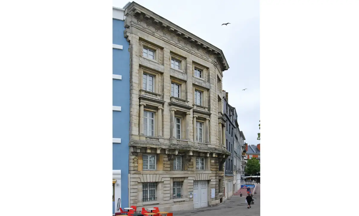 Photo de la façade de la maison de l'Armateur au Havre