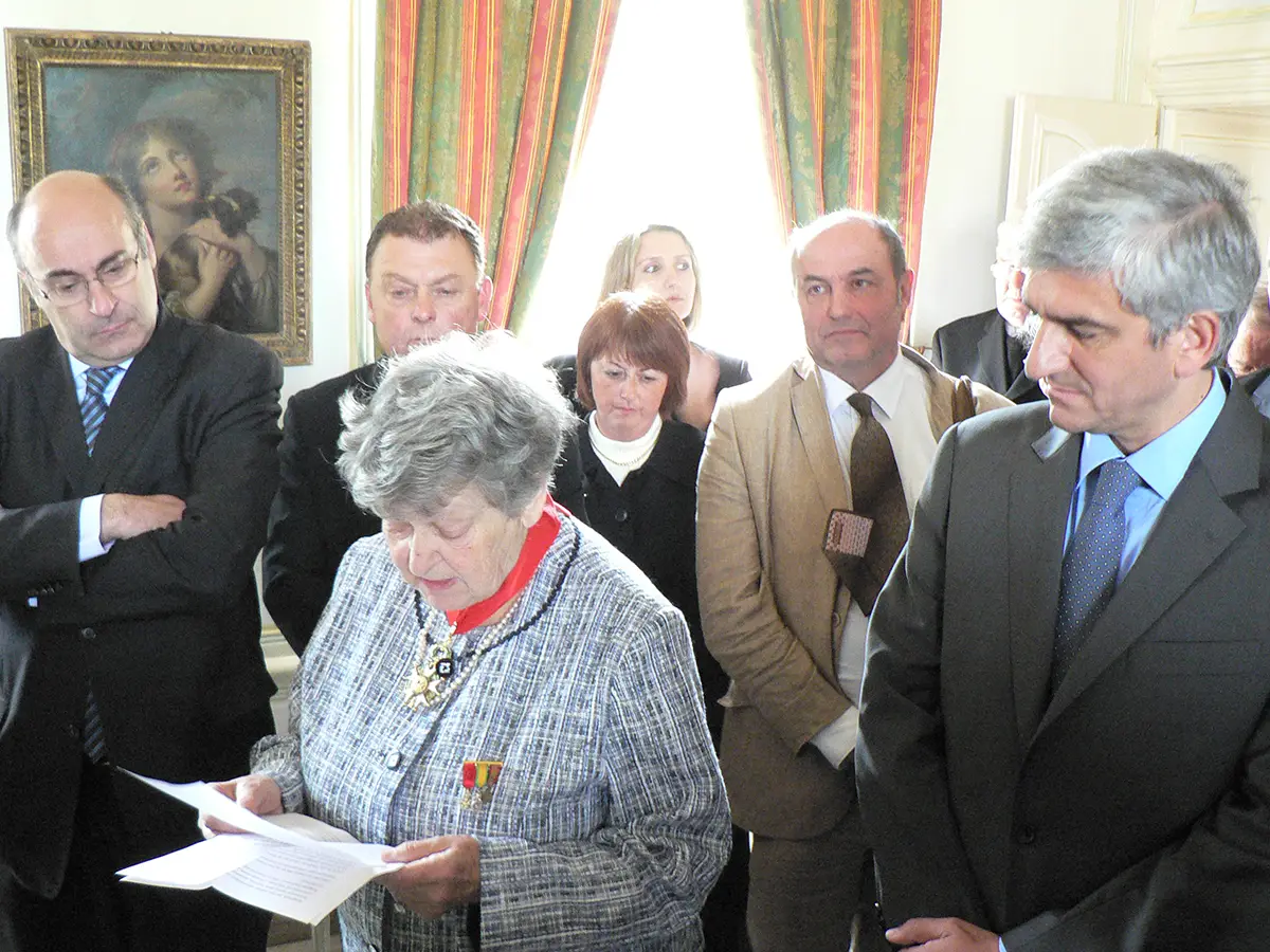Monique Corblet de Fallerans – Commandeur de la Légion d’honneur