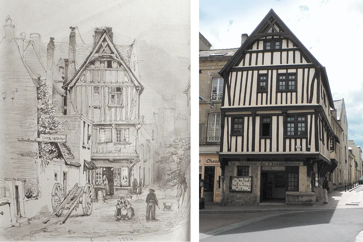 À la découverte de Bayeux : la rue Franche