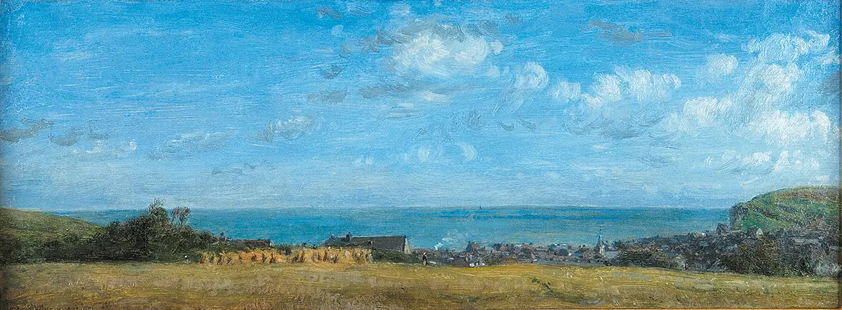 Peindre en Normandie : un cadre pour la collection