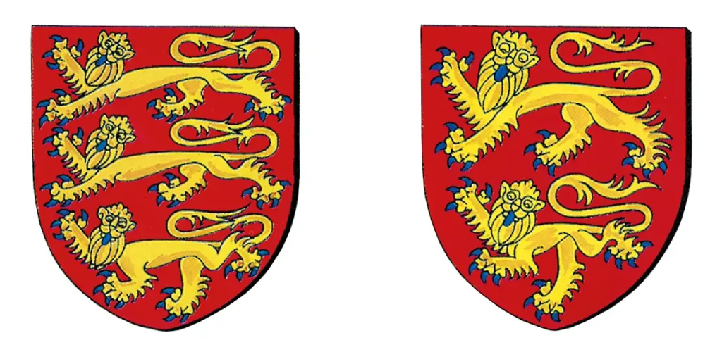 Blason de la Normandie.