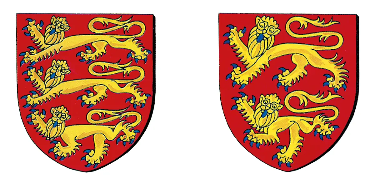 Blason de la Normandie.