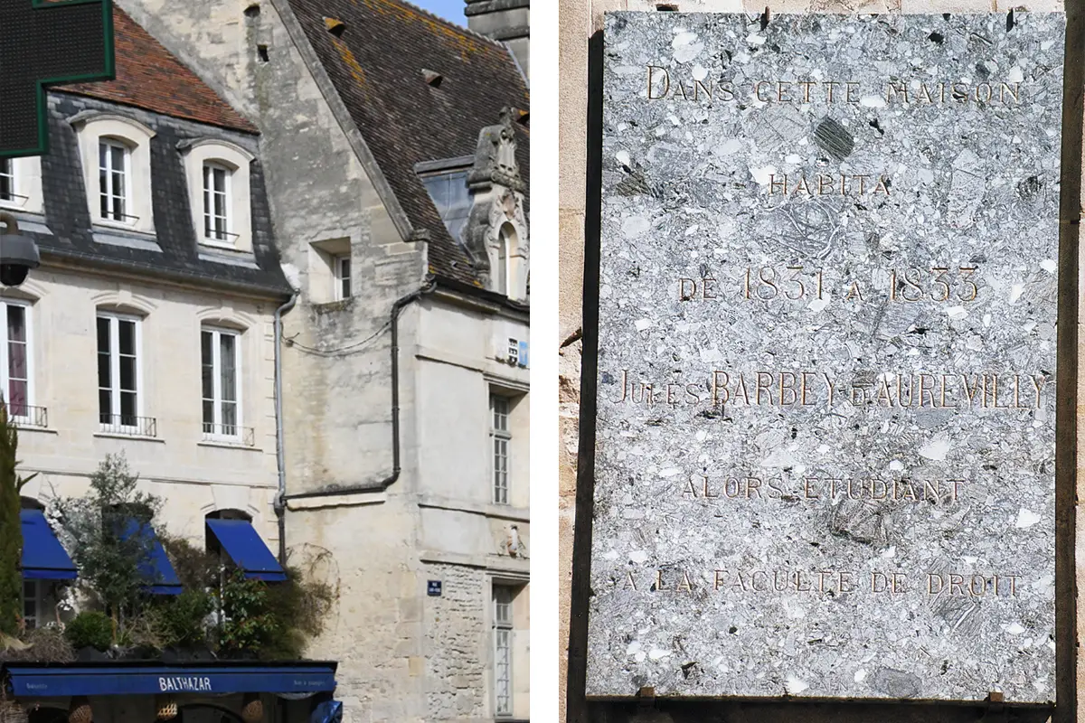 Barbey d’Aurevilly à Caen