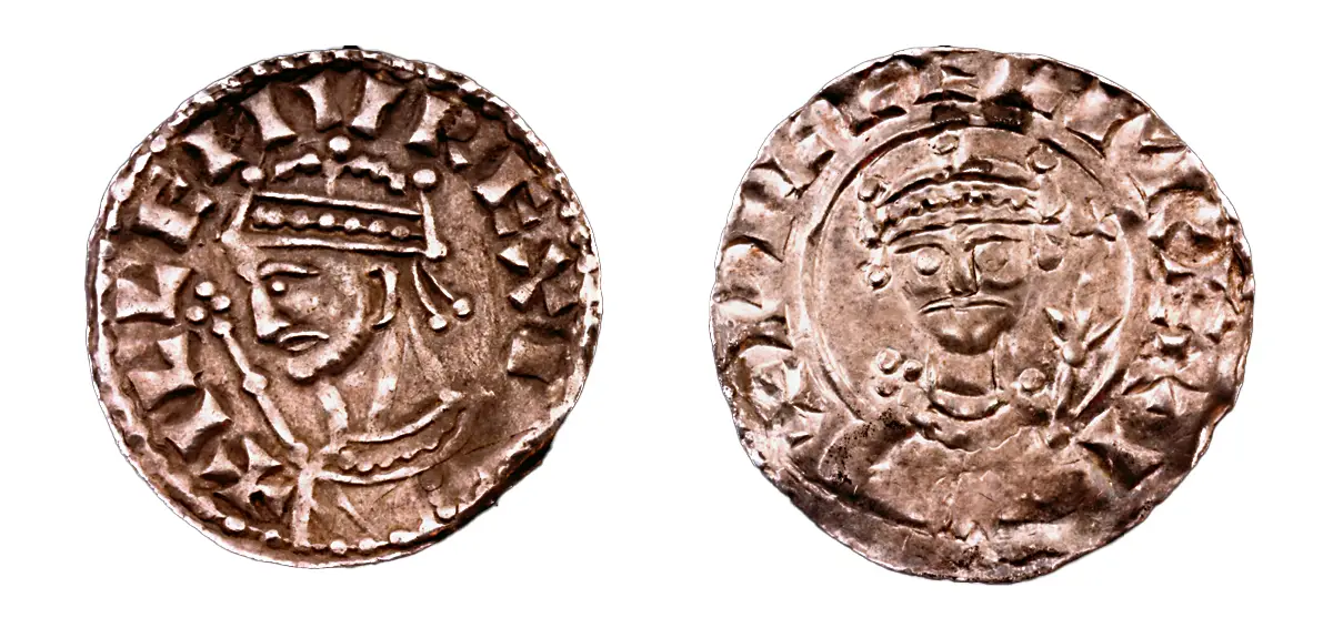 Deux monnaies de Guillaume le Conquérant