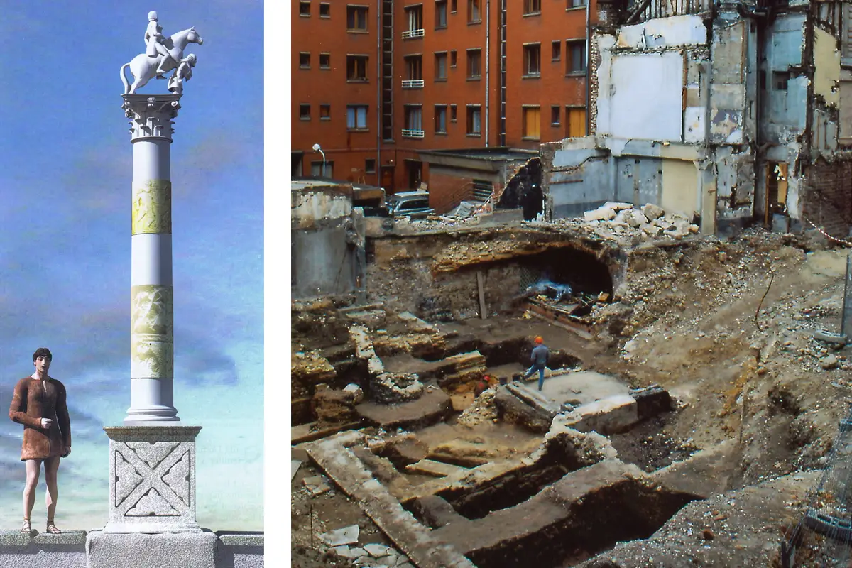 Rouen antique : une colonne dédiée à Jupiter ?