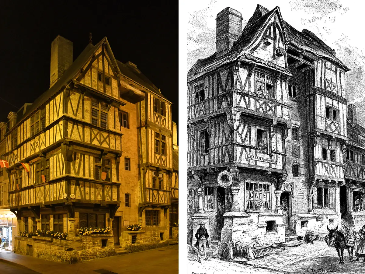 Bayeux : la rue des Cuisiniers