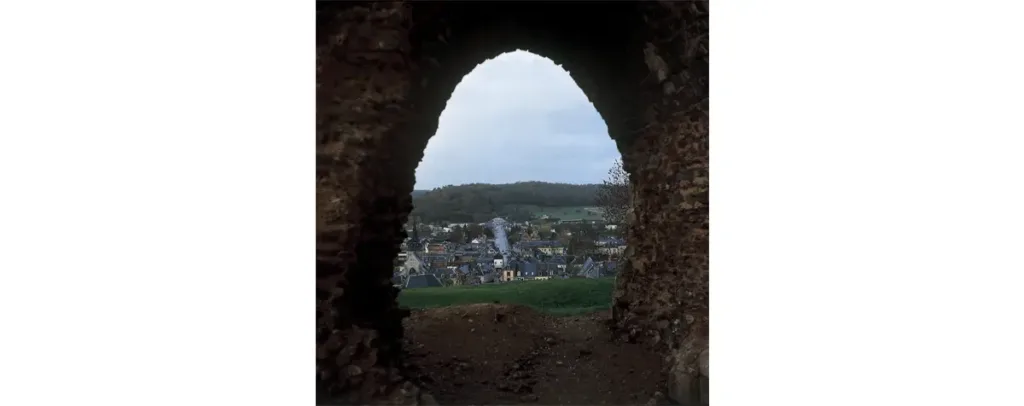 Brionne vue du donjon.