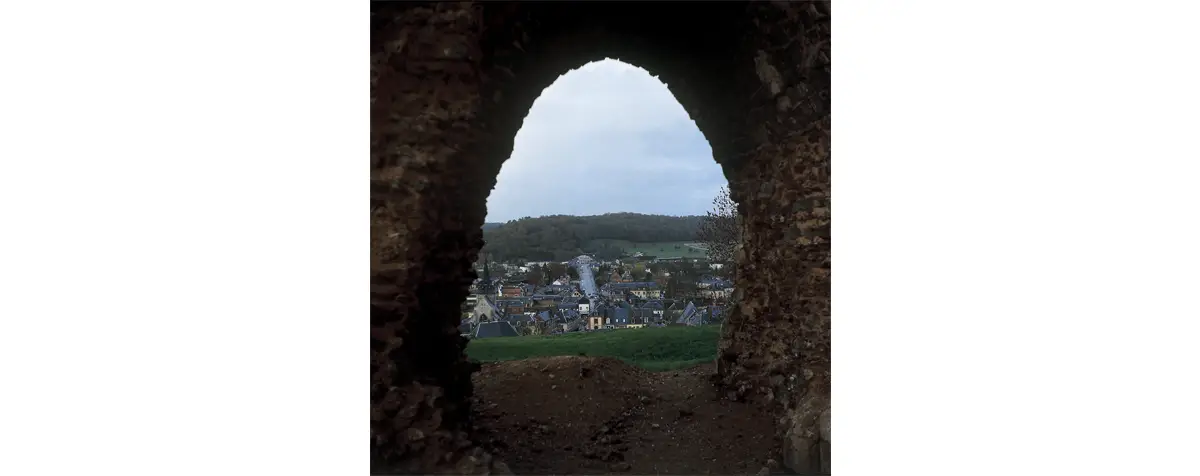 Brionne vue du donjon.