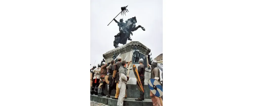 Photo de l'association Héritage Normand : un baptême sous l’égide de Guillaume.