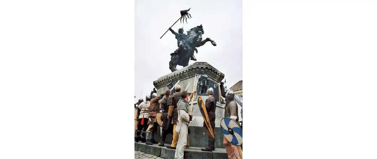Photo de l'association Héritage Normand : un baptême sous l’égide de Guillaume.