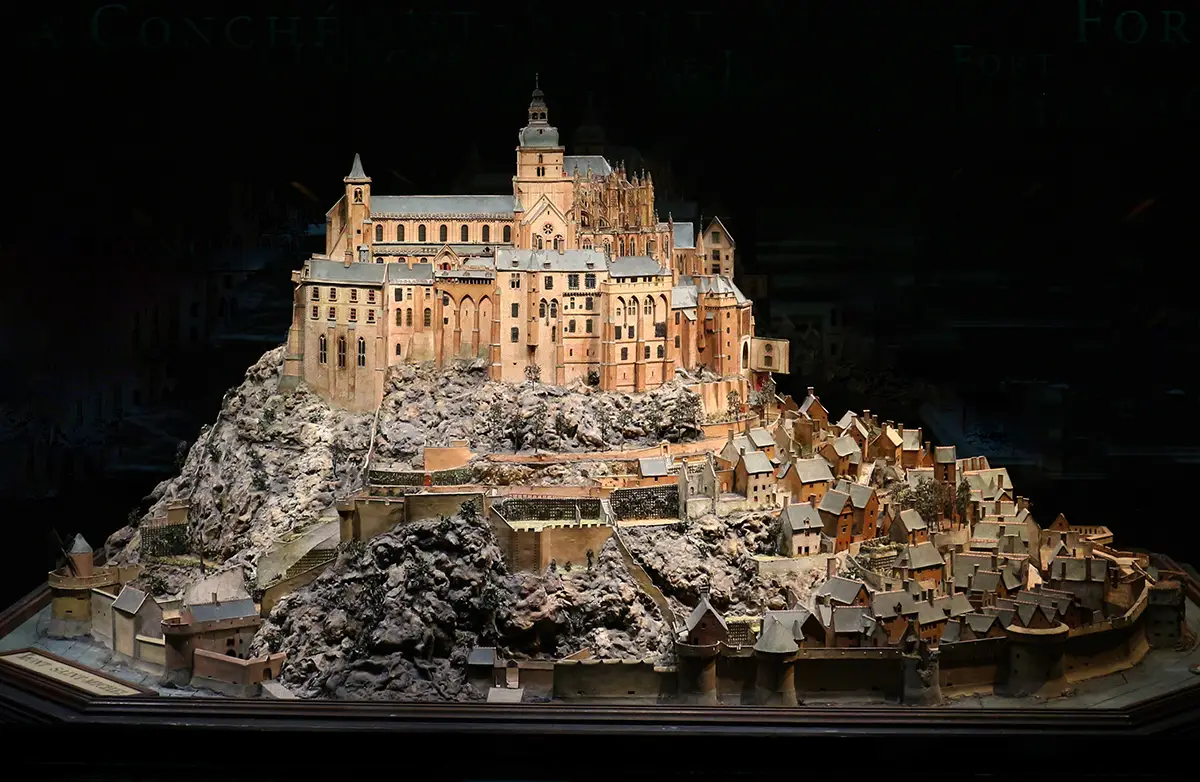 La ville du Mont-Saint-Michel
