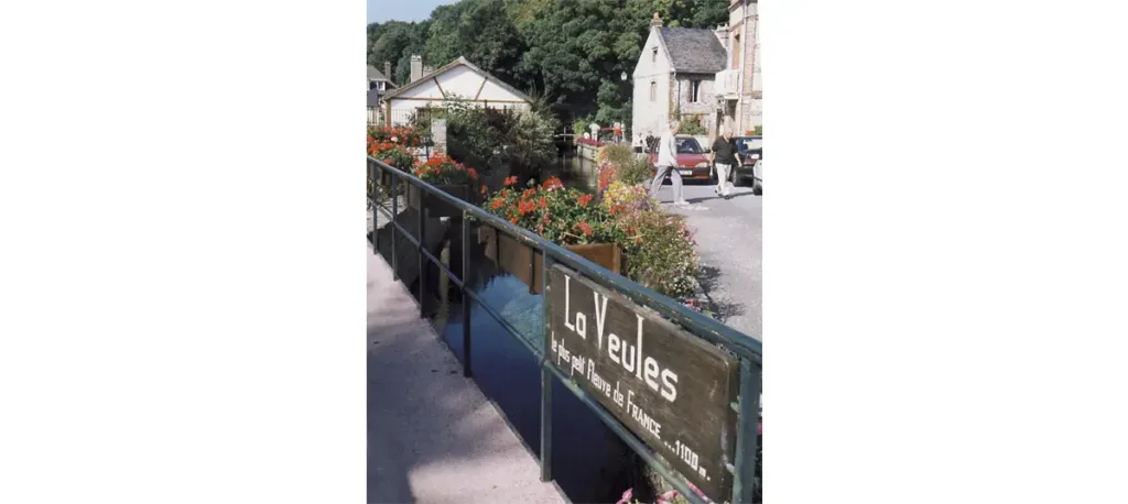 Arrivée à Veules-les-Roses. (Photo Alexandre Vernon © Patrimoine Normand)