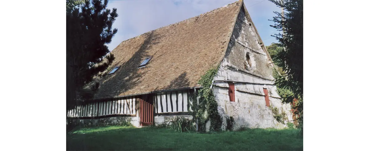 Le cellier-pressoir du château de Montaure
