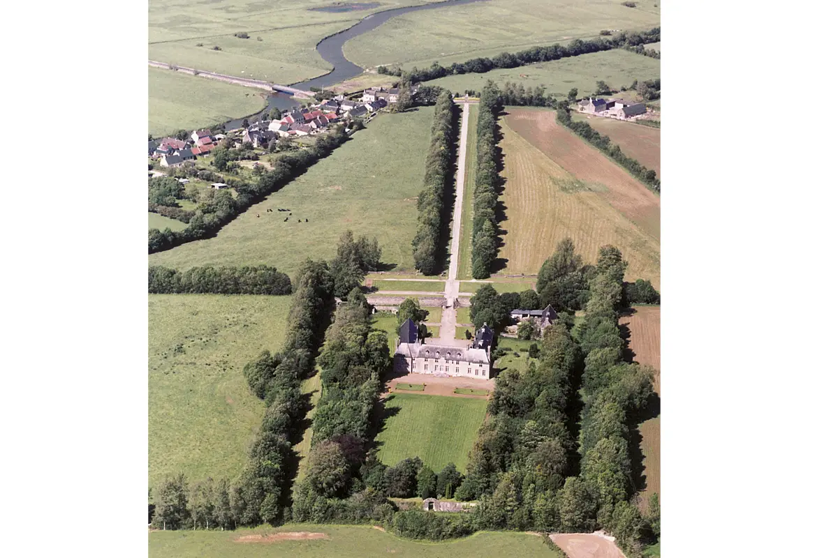 Le château de Plain-Marais à Beuzeville-la-Bastille