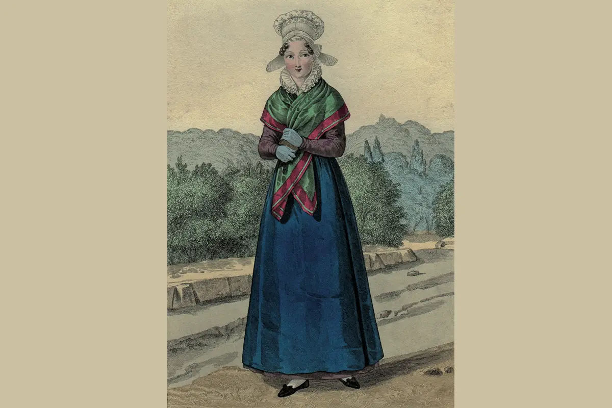 Coiffes et costumes normands : le costume d’Avranches