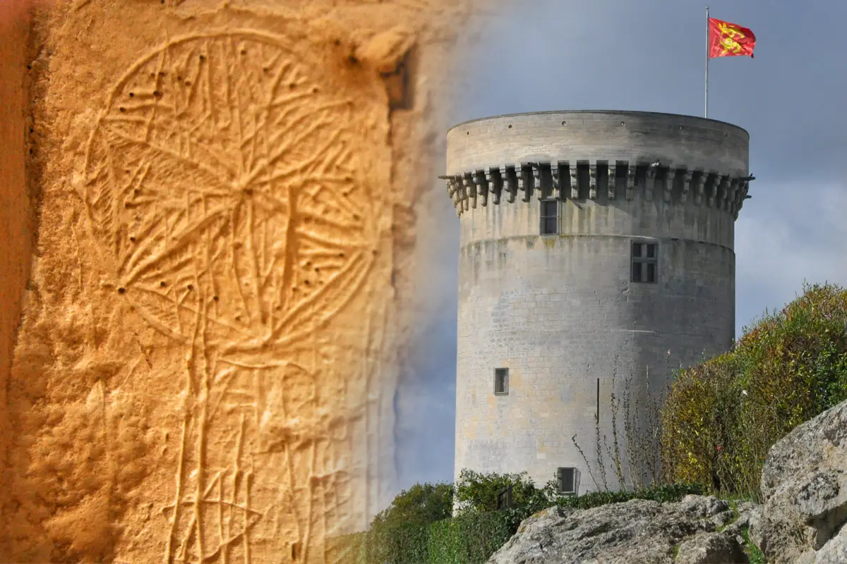 Les graffiti du château de Falaise