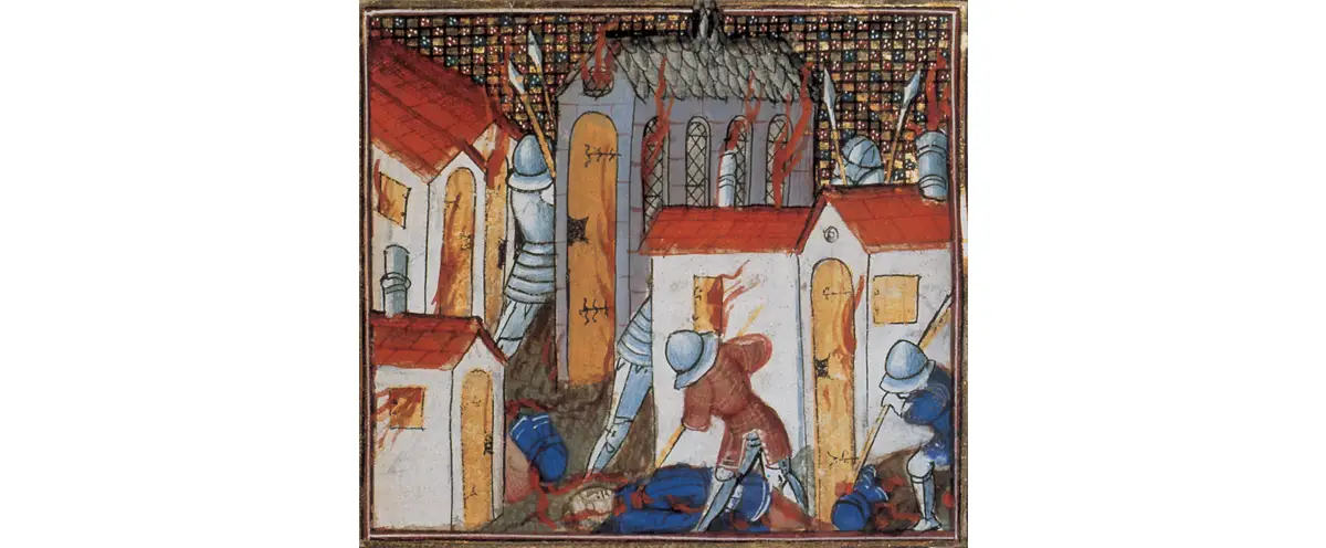 L’incendie de Saint-Lô en 1346