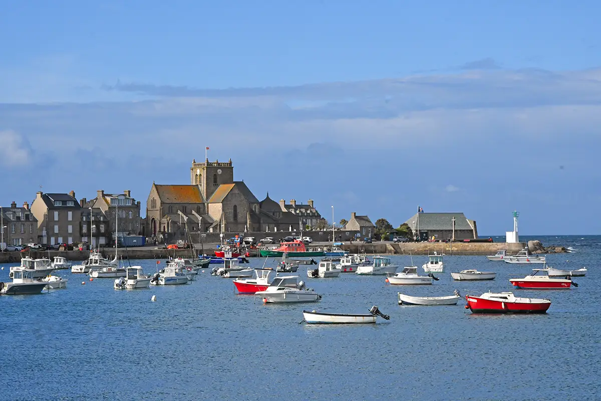 Barfleur, ancien port des rois anglo-normands