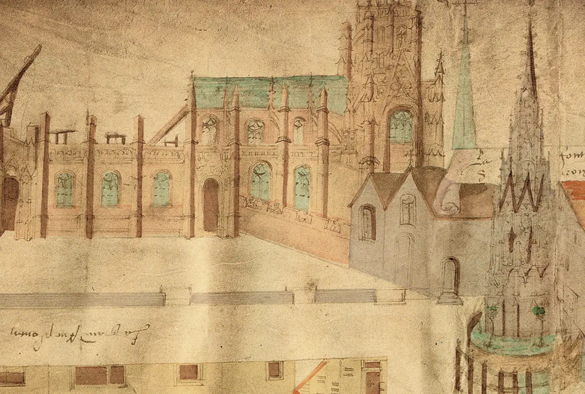 Le livre des fontaines : Rouen en 1525