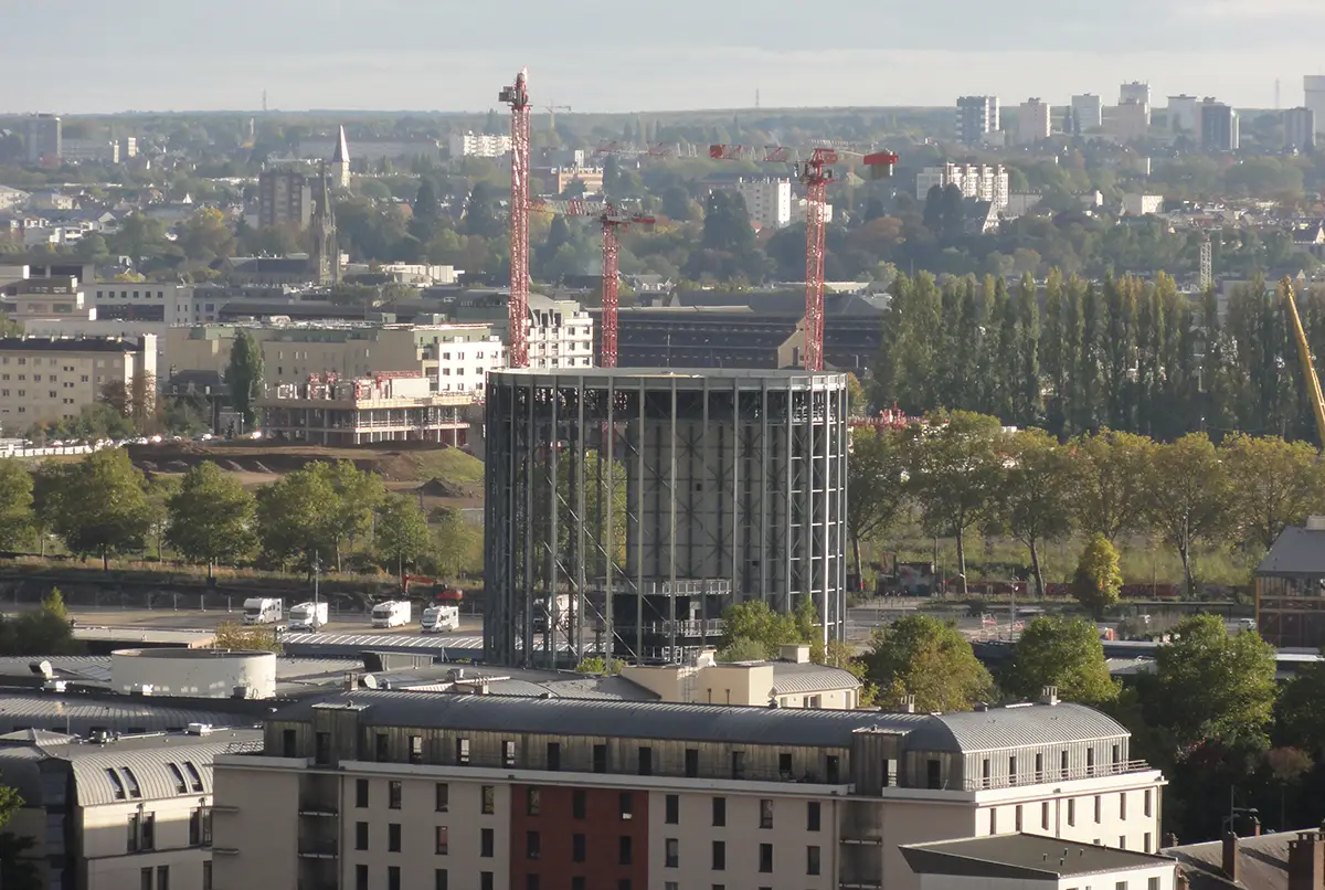 Le démontage du Panorama XXL de Rouen.