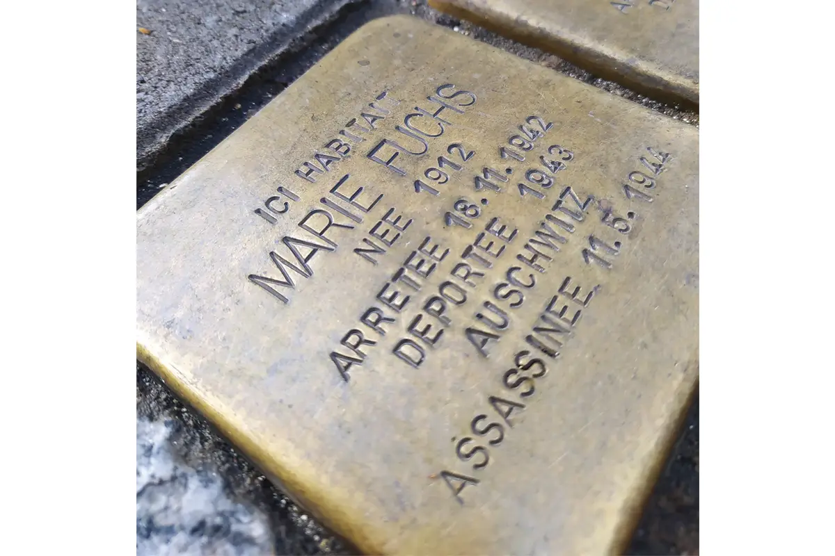 « Stolpersteine » – Au nom de tous les nôtres