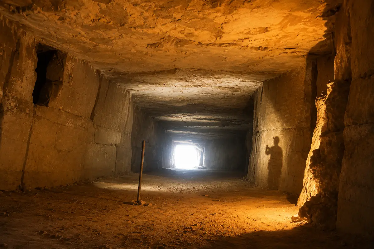 Les carrières de pierre de Caen